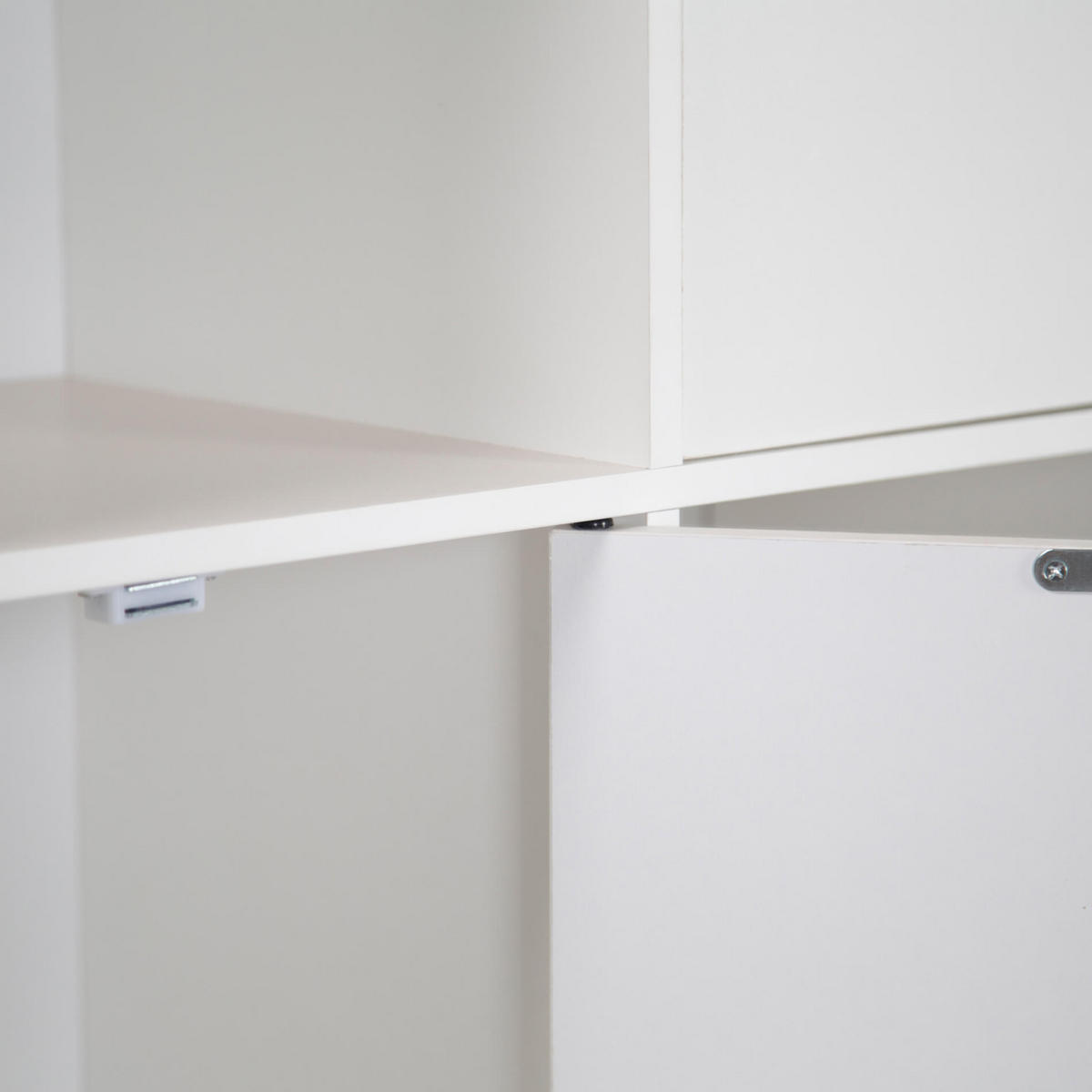 BÜCHERREGAL Weiß 30/90/90 cm - Weiß, Holzwerkstoff (90/90/30cm) - Mobili Rebecca