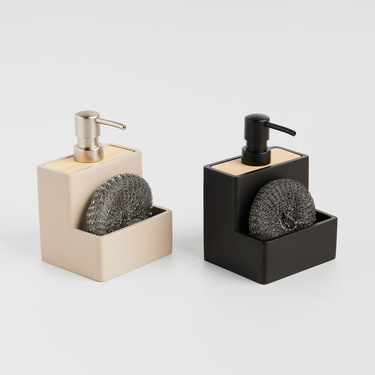 SEIFENSPENDER Vastos - Schwarz, Kunststoff (11.5/16.5/10cm) - home&you