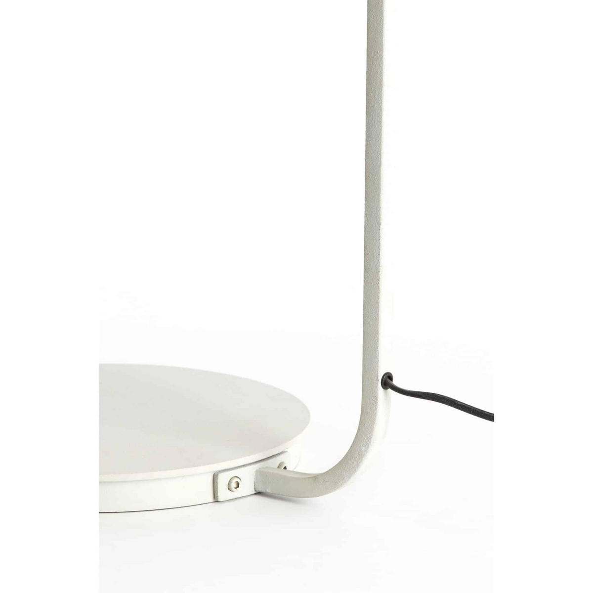 LAMPENFUSS Mareno Weiß 26.5/20/60 cm - Weiß, Metall (26.5/20/60cm) - Light & Living