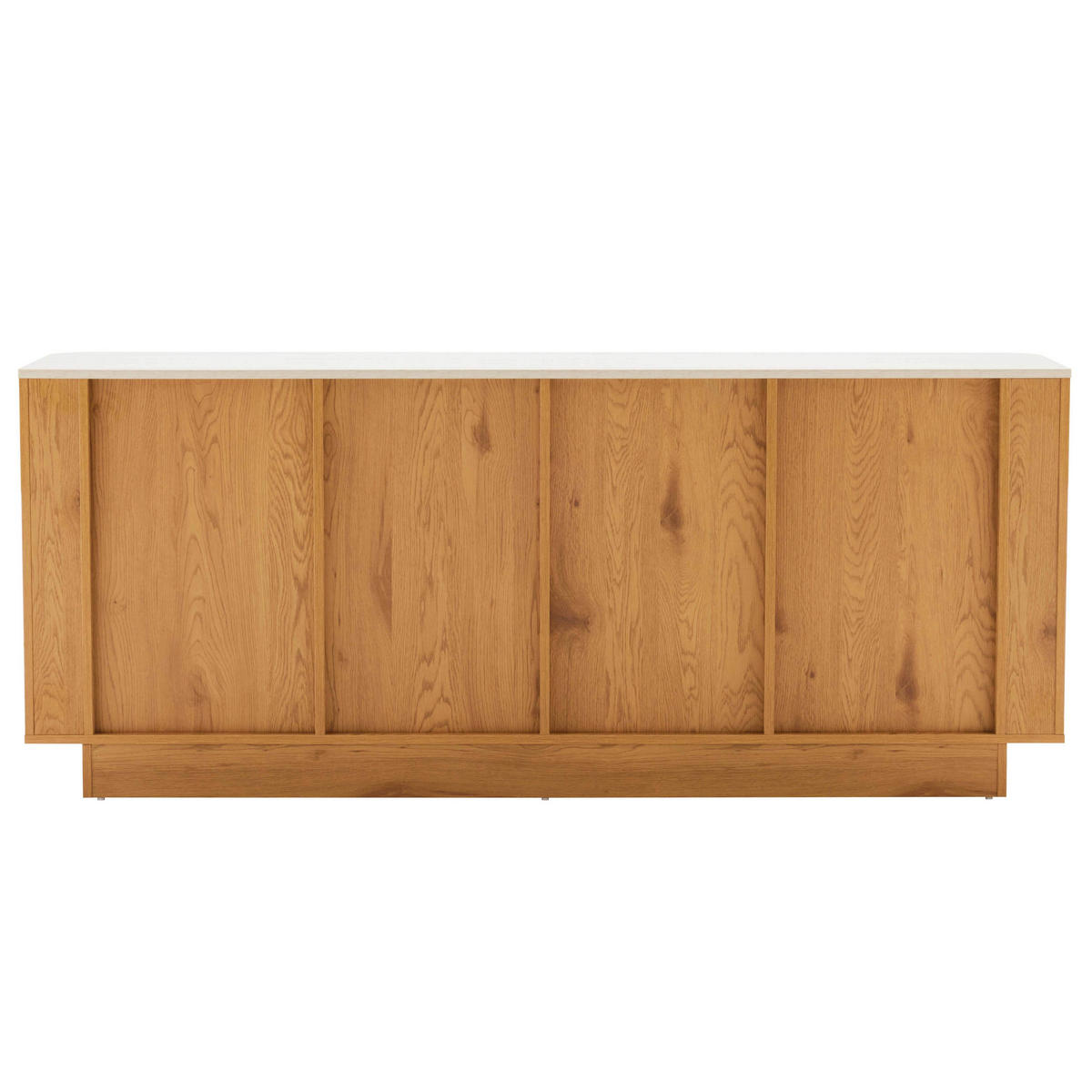 SIDEBOARD, helles Holz - Beige, Holz (180/75/40cm) - Oviala
