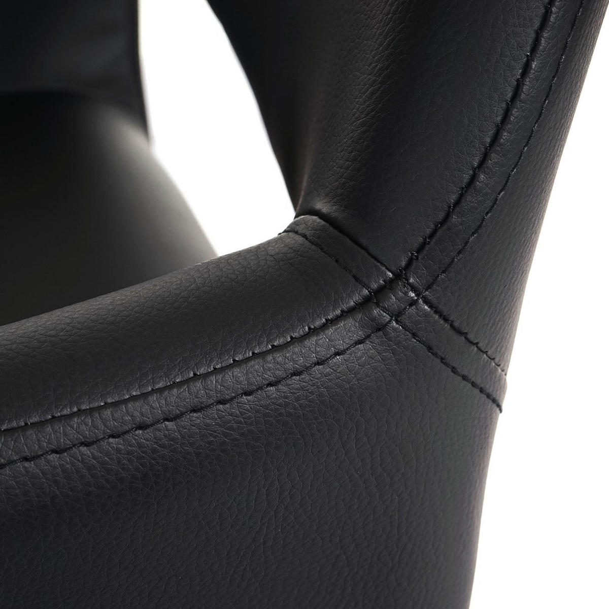 ESSZIMMERSTUHL Schwarz 6er-Set - Schwarz, Textil (56/78/57cm) - MCW