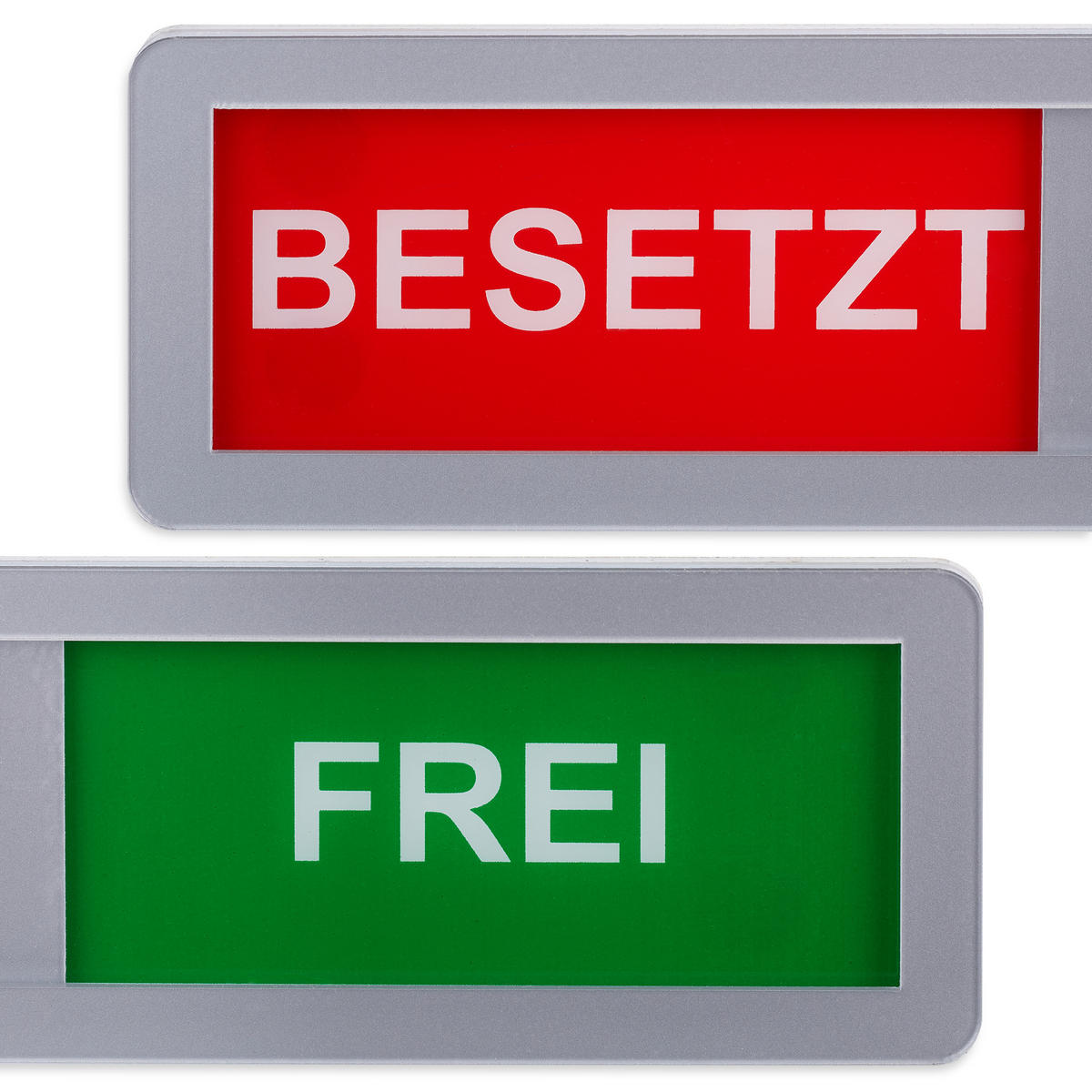 2XTÜRSCHILD - Multicolor, Kunststoff (18/5/0.5cm) - Relaxdays