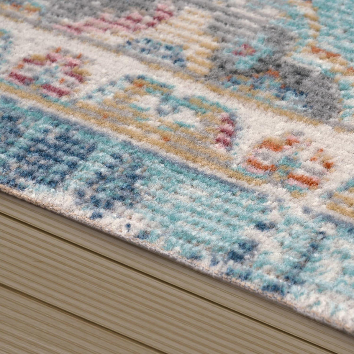 OUTDOOR-TEPPICH TORRES 279 BLAU 60X100 - Blau, Kunststoff (60/100cm) - Paco Home