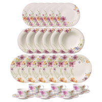 GESCHIRR-SET Mariefleur Basic bunt 30er Set - Multicolor, Keramik (1/1/1cm) - Villeroy & Boch