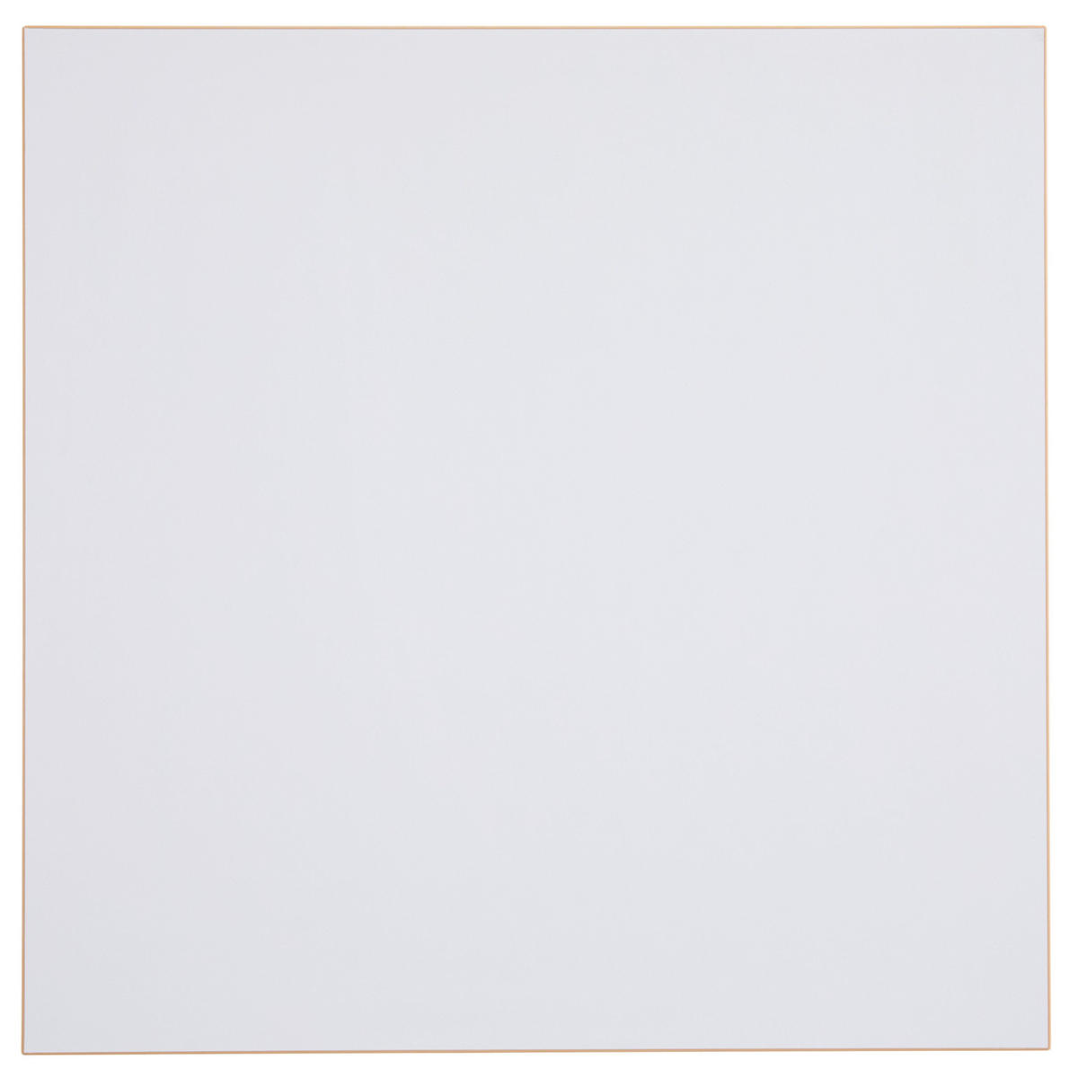 TISCHPLATTE quadratischer 60 cm, Weiß - Weiß, Holz (60/2.5/60cm) - Oviala