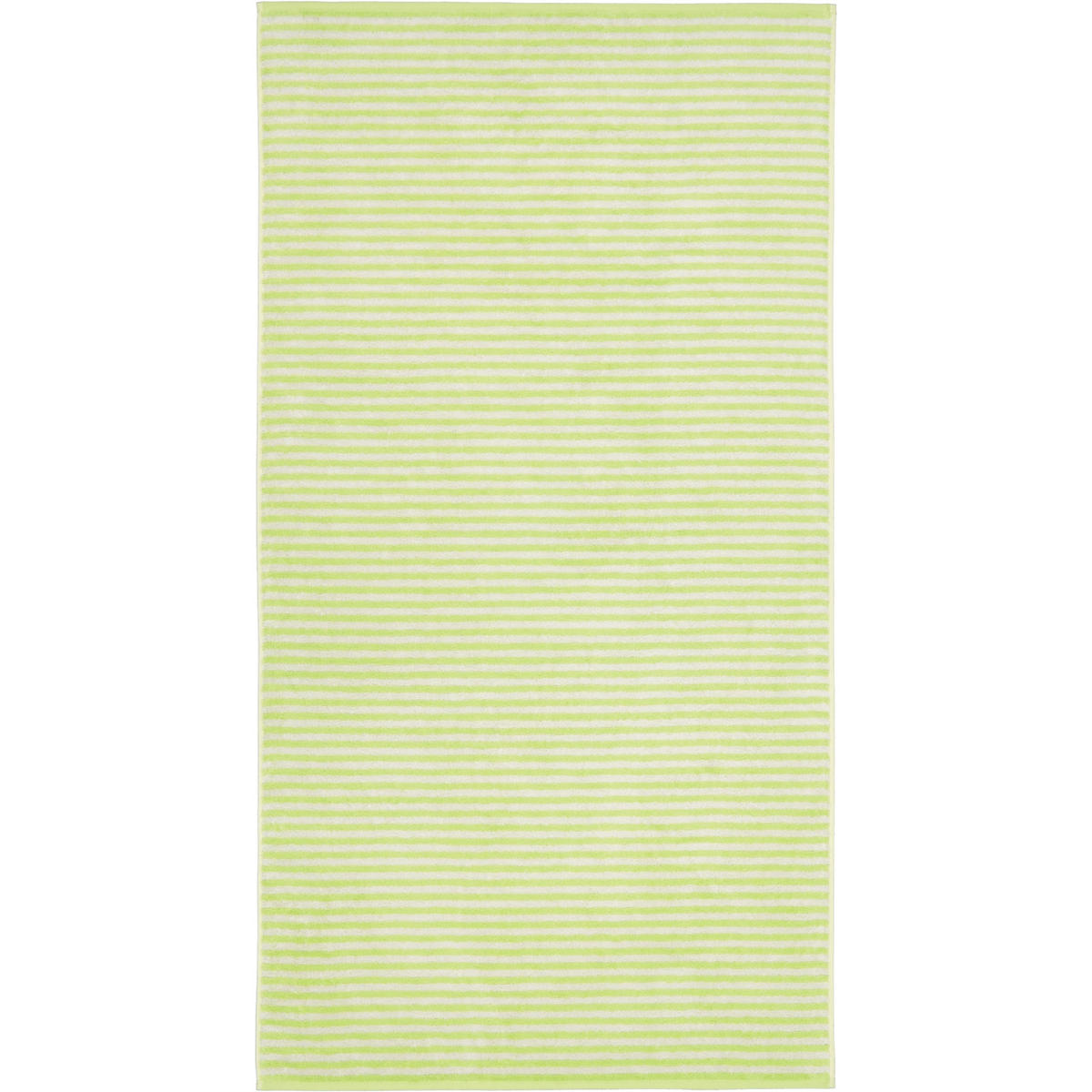 DUSCHTUCH CAMPUS RINGEL 955 PISTAZIE - 44 - Grün, Textil (70/140cm) - Cawoe