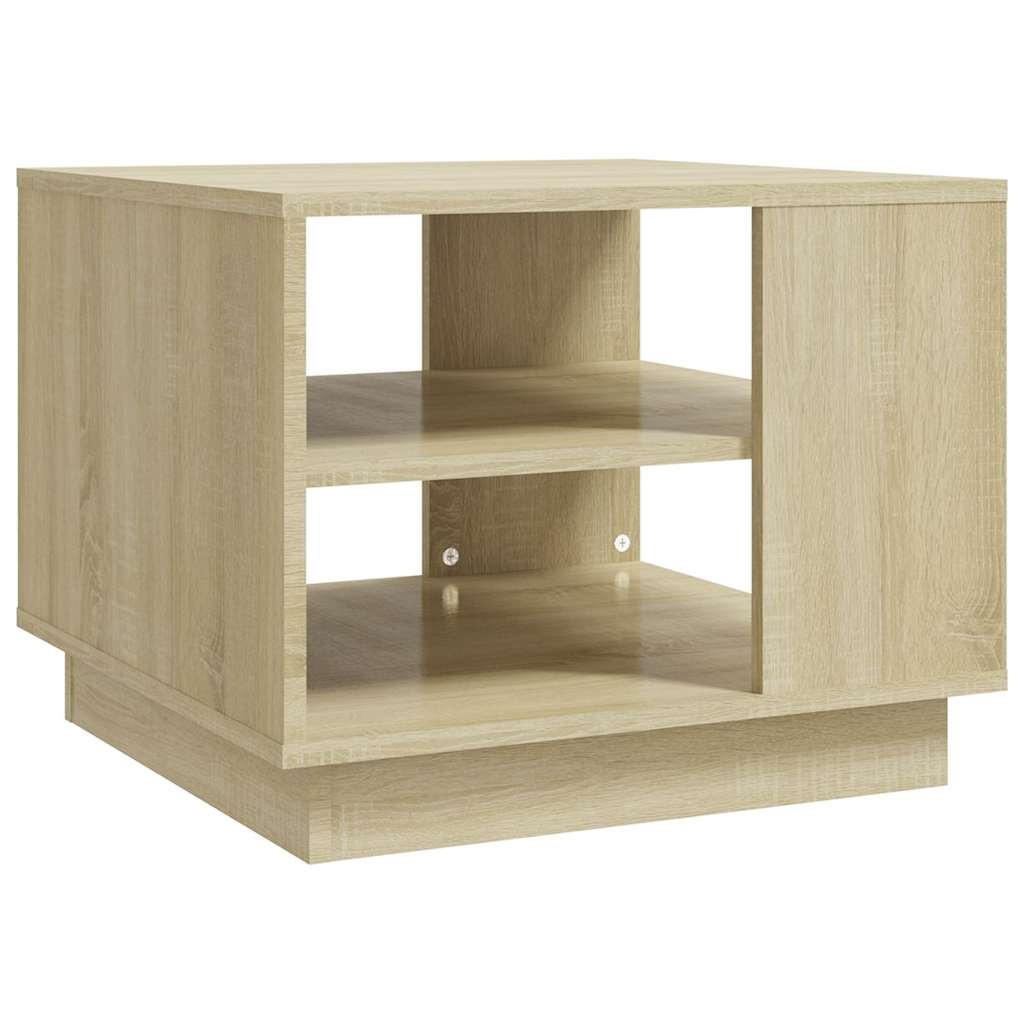 COUCHTISCH Sonoma-Eiche 55/55/43 Cm Holzwerkstoff - Braun, Holzwerkstoff (55/55/43cm) - vidaXL