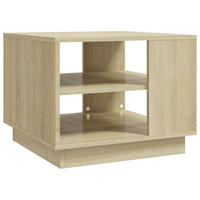COUCHTISCH Sonoma-Eiche 55/55/43 Cm Holzwerkstoff - Braun, Holzwerkstoff (55/55/43cm) - vidaXL