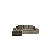 ECKSOFA TOMI Abriamo Braun Links - Braun, Holz (150/237cm) - Kaiser Möbel