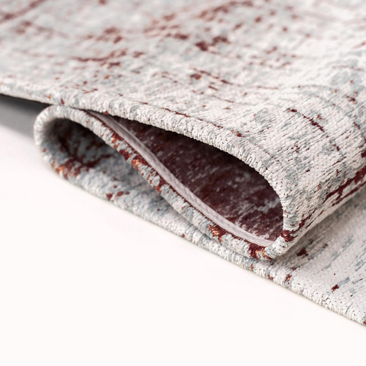 TEPPICH Copperfield Mad Men Griff 170/240 cm - Braun, Textil (170/240cm) - Louis De Poortere