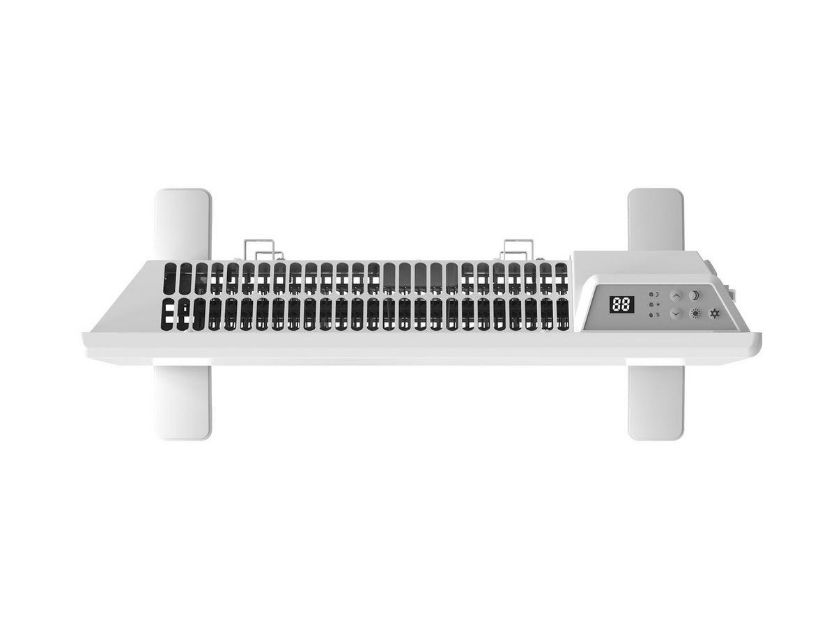 HEIZKÖRPERPANEEL Weiß mit digitaler Steuerung 1000 W - Weiß, Keramik (54/40/8cm) - Purline