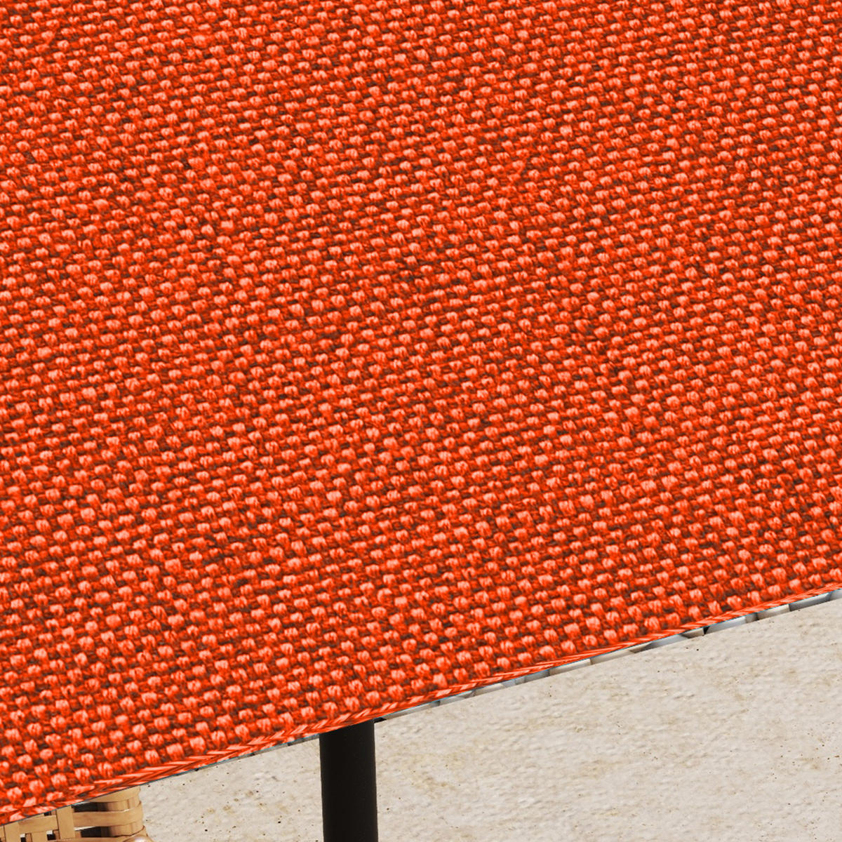 PAVILLONDACH, Sonnenschutz, Orange - Orange, Kunststoff (295/1/298cm) - Outsunny