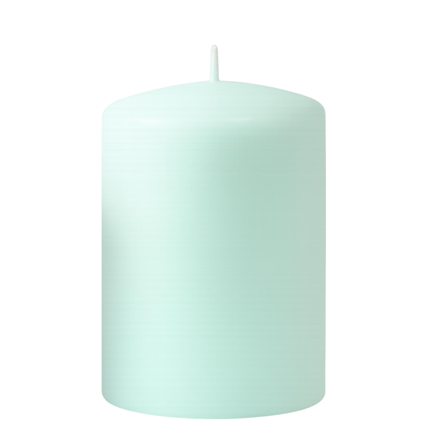 KERZE Classic mintgrün 7/7/14 cm Paraffin - Mintgrün, Paraffin (7/14/7cm) - Mondex