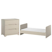 SOBA ZA BEBE 2-dijelniOva bež - bež, drvni materijal (144.5/86/75cm) - Petits-meubles