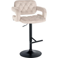BARHOCKER Dublin 103-123x62x55 cm creme - Creme, Textil (62/103/55cm) - furnicato