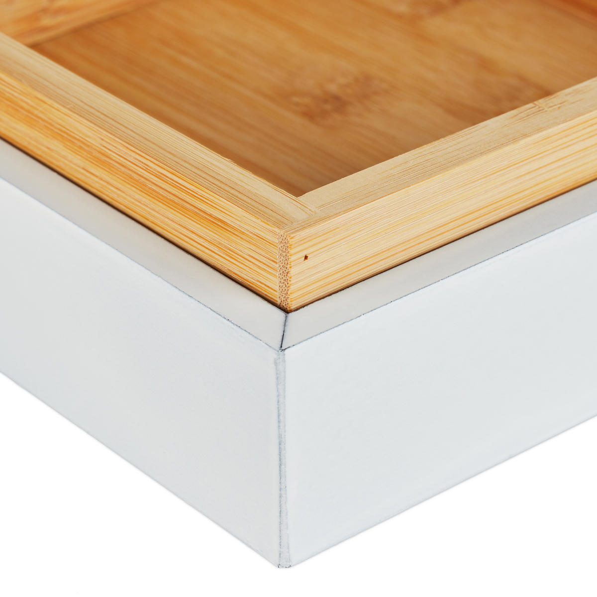 7-tlg.SNACKSCHALEN-SET - Multicolor, Holz (47/5.5/32.5cm) - Relaxdays