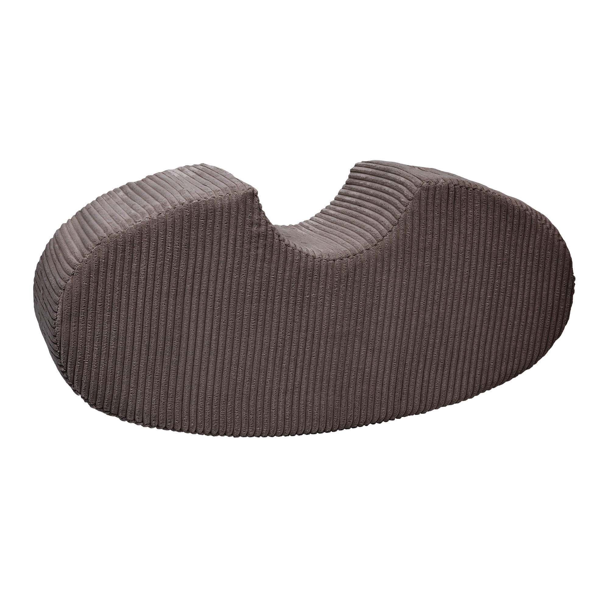 MeowBaby Schaumstoff-Wippe Braun 80x35x24 cm