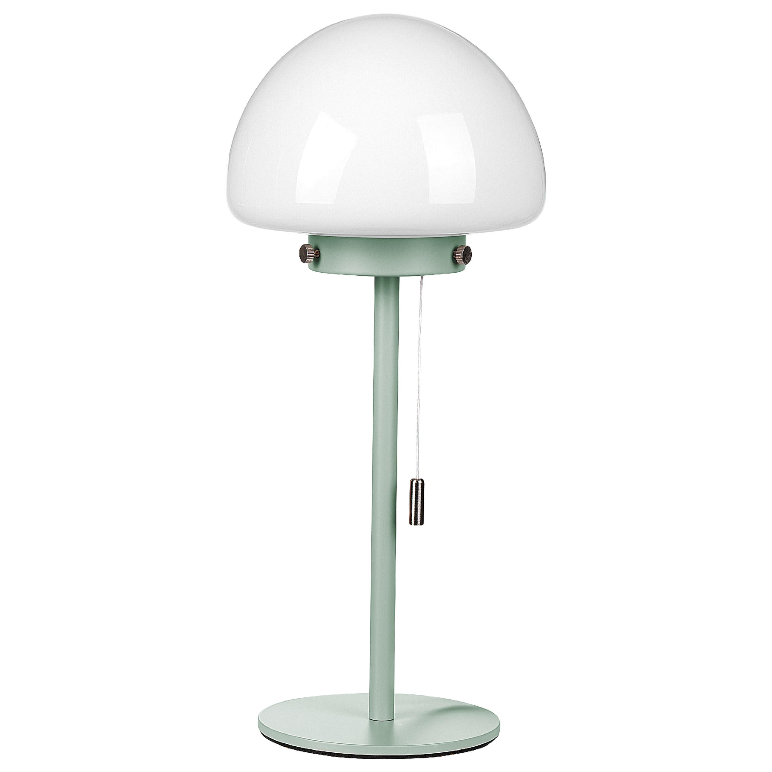 TISCHLAMPE Moruga 17/17/39 cm - Grün, Glas (17/13/39cm) - Beliani