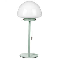 TISCHLAMPE Moruga 17/17/39 cm - Grün, Glas (17/13/39cm) - Beliani