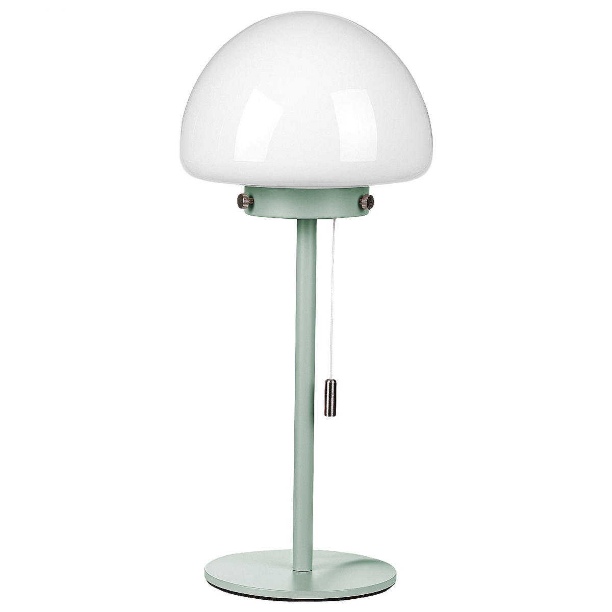 TISCHLAMPE Moruga 17/17/39 cm - Grün, Glas (17/13/39cm) - Beliani
