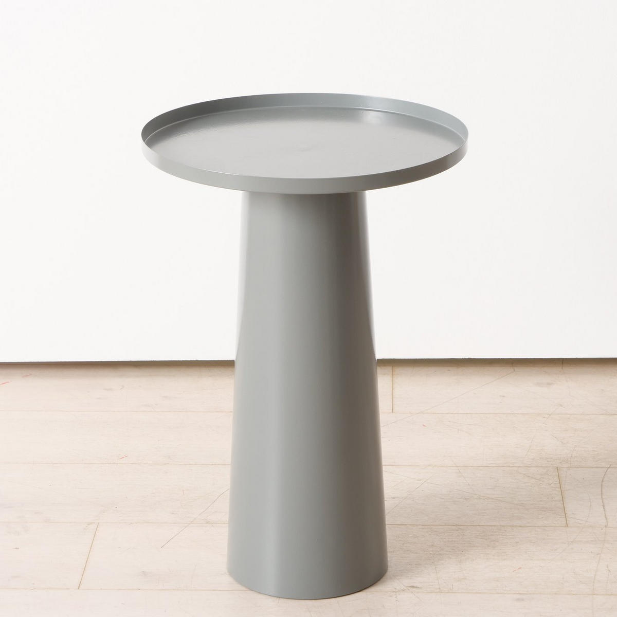 KAFFEETISCHE 3er-Set Beistelltische Jacky Grau - Grau, Metall (38/38/55cm) - Boltze Home