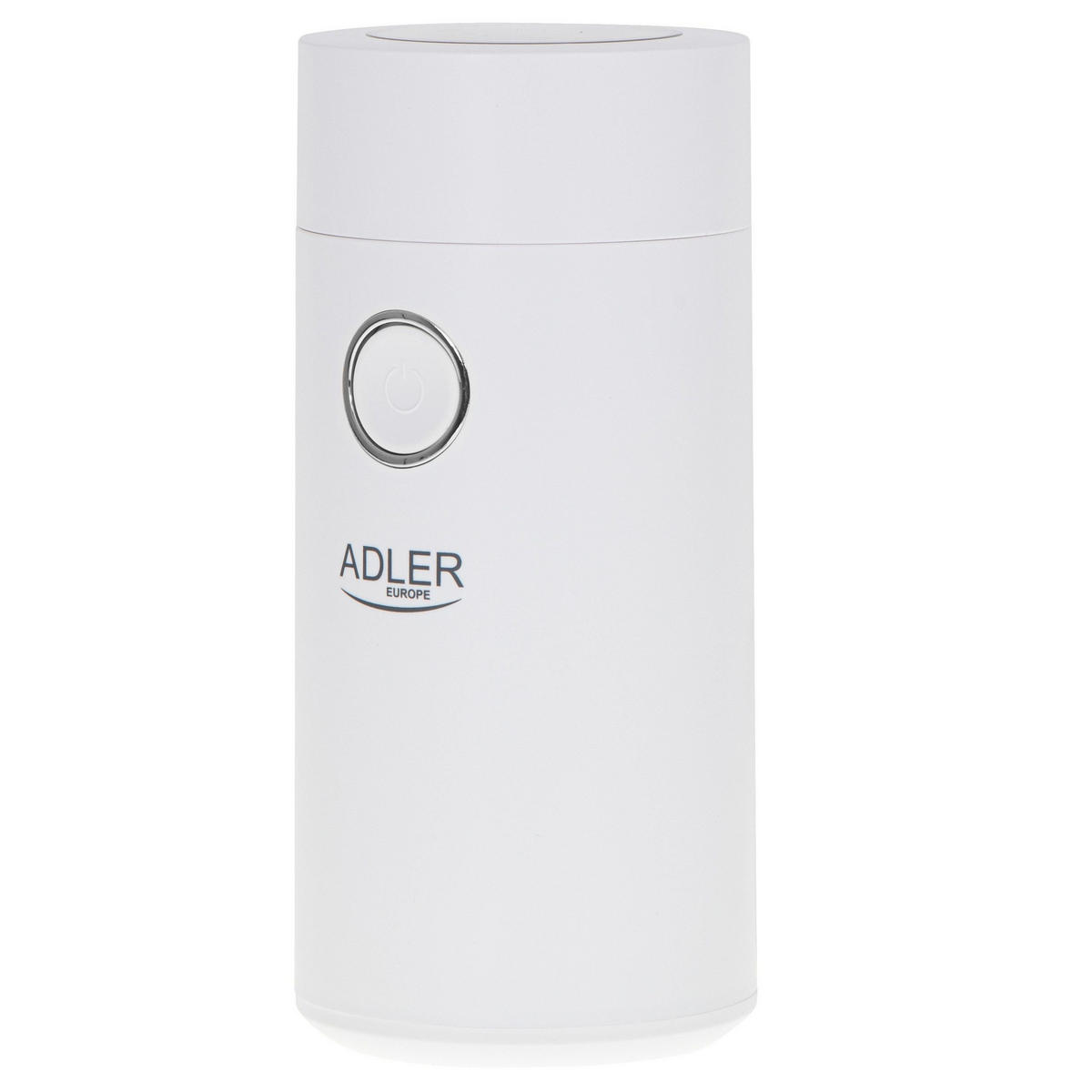 KAFFEEMÜHLE AD4446WS Weiß 150W 75 g Elektrisch Edelstahl Mahlwerk - Weiß, Kunststoff/Metall (12/25/15cm) - Adler
