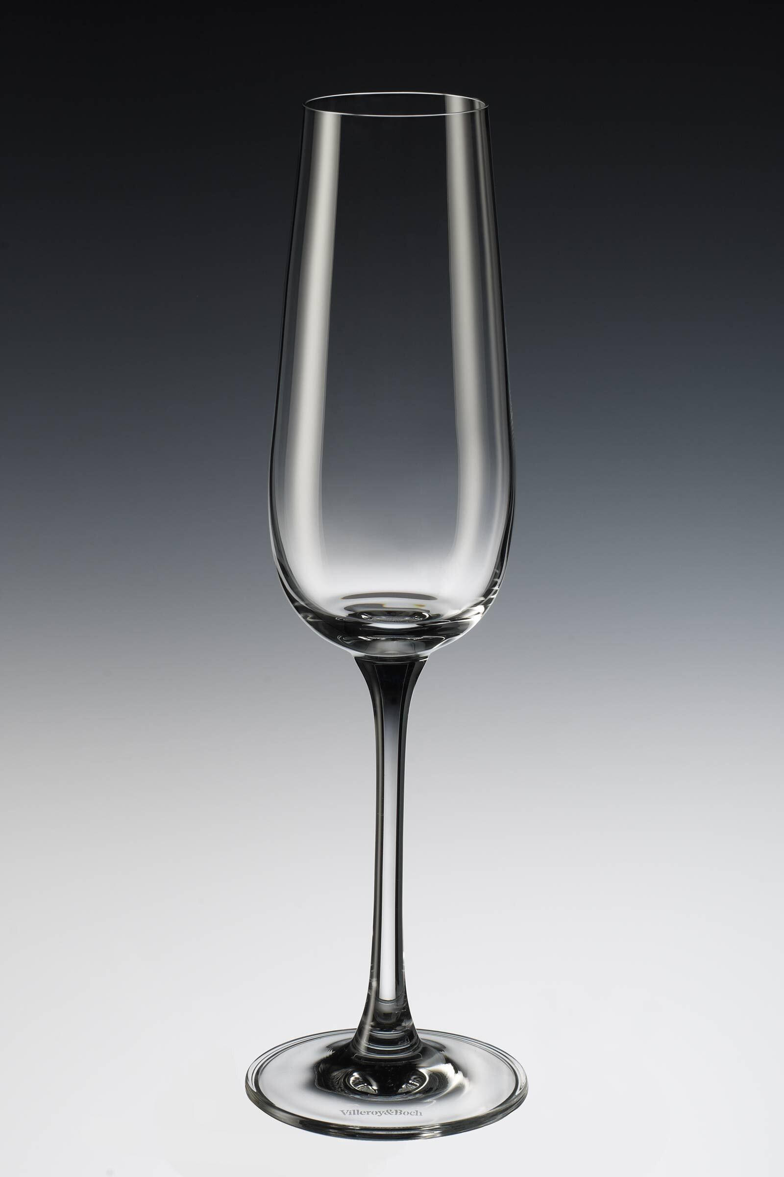 CHAMPAGNERGLÄSER Purismo Specials transparent 120 ml 4er Set - Transparent, Glas (0.12L) - Villeroy & Boch