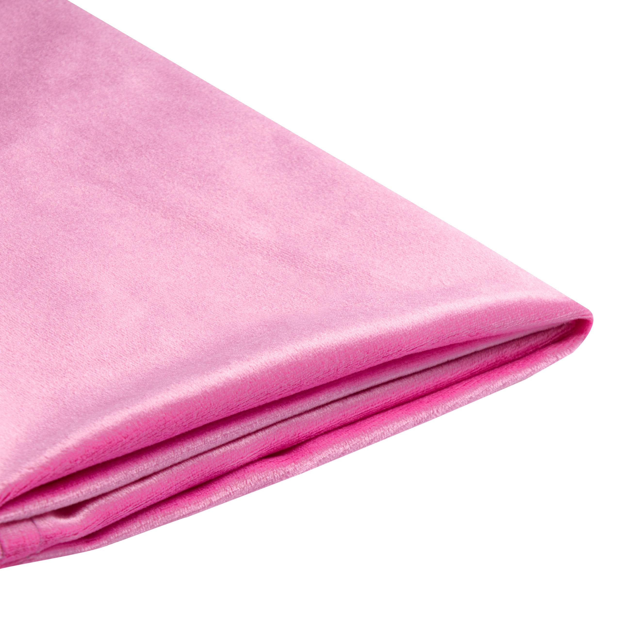 Beliani Bettrahmenbezug Pink 100x214 cm