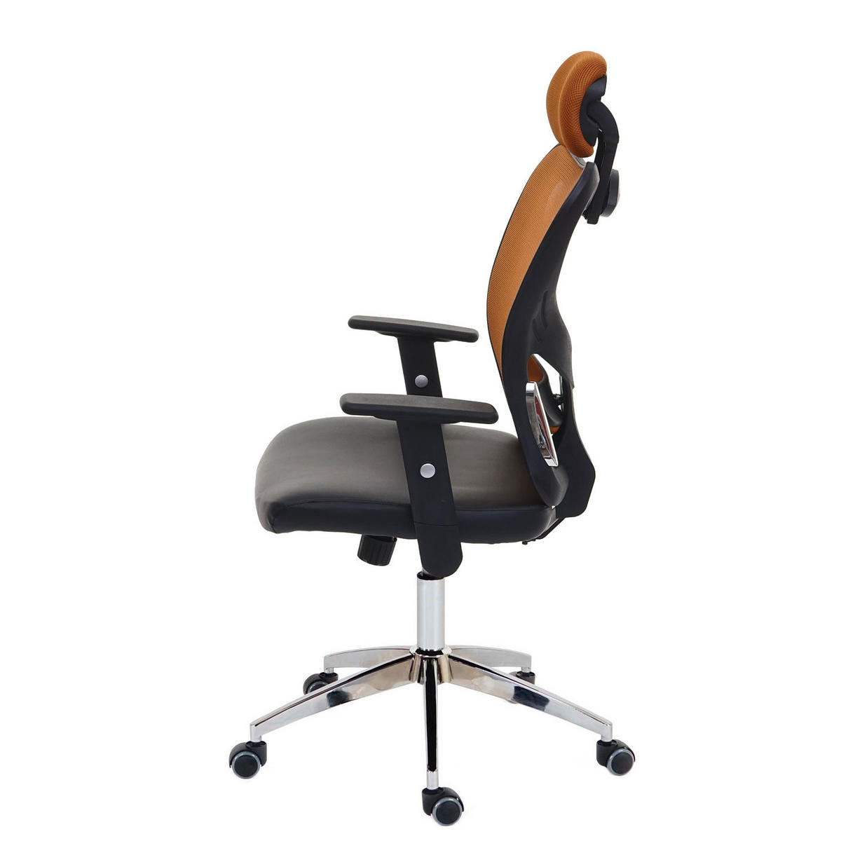 PROFI-BÜROSTUHL Braun - Braun, Textil (67/136/71cm) - MCW