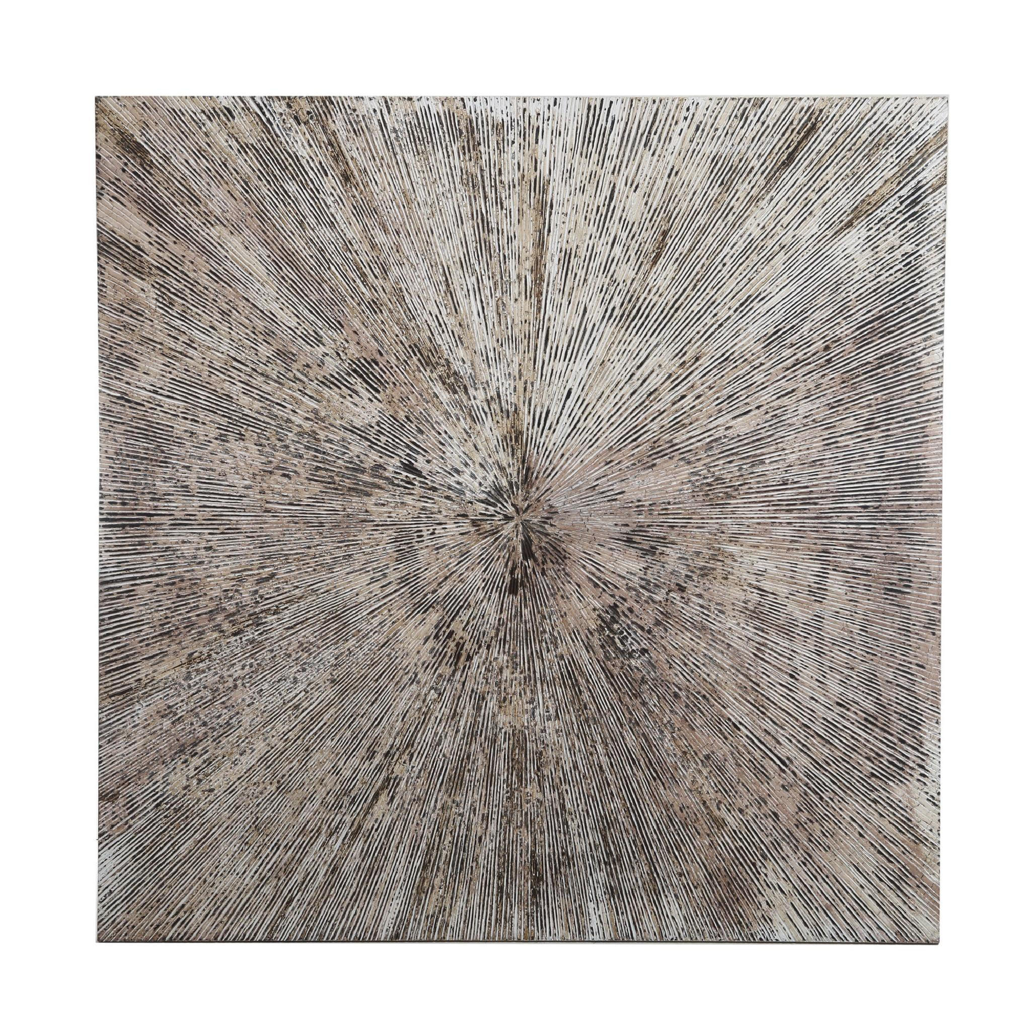 WANDPANEEL Zapp Weiß 120/2/120cm - Weiß, Holz (2/120/120cm) - PTMD Collection
