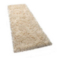 HOCHFLORTEPPICH 50/150 cm Playa 960 - Creme, Textil (50/150cm) - Paco Home