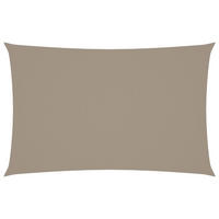 SONNENSEGEL Oxford-Gewebe Rechteckig 5x8 m Taupe - Taupe, Textil (800/500cm) - furnicato