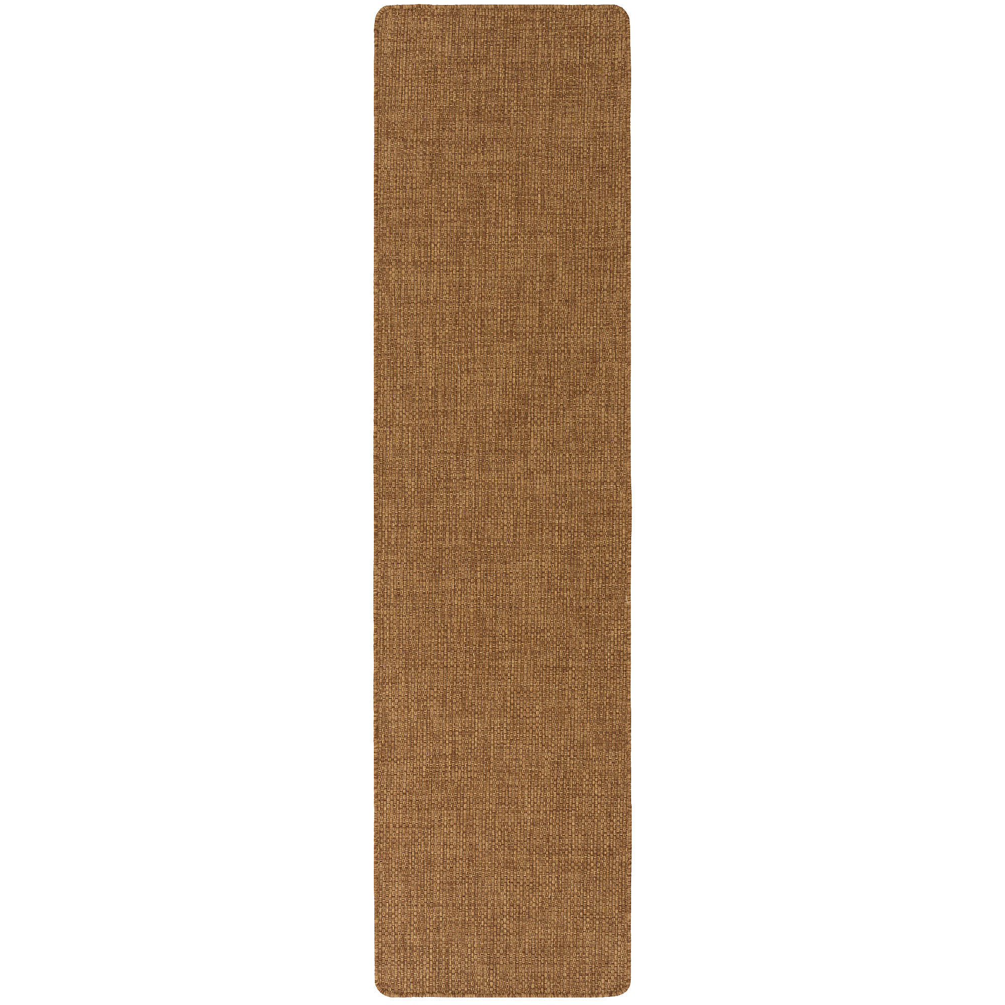 IN- & OUTDOOR FLACHGEWEBE LÄUFER PORTO - Braun, Textil (100/300cm) - Snapstyle