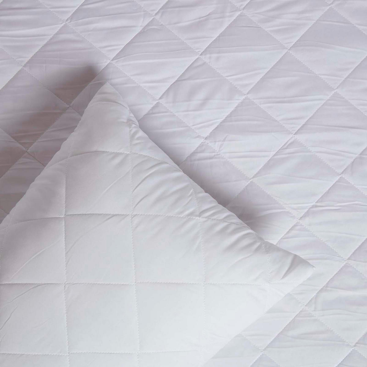 KISSENBEZUG Allergiker 48/74 cm, 4er-Set mit Hotelverschluss - Weiß, Textil (48/74cm) - Homescapes