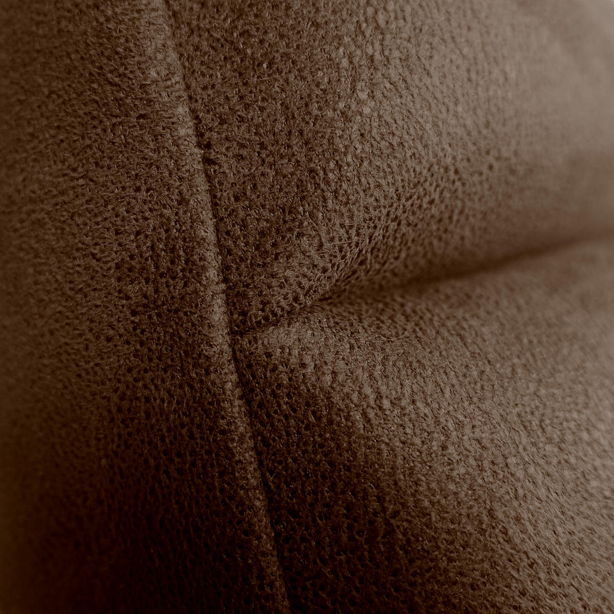 SESSEL - Antiklederlook - Braun, Textil/Metall (63/81/78cm) - home24