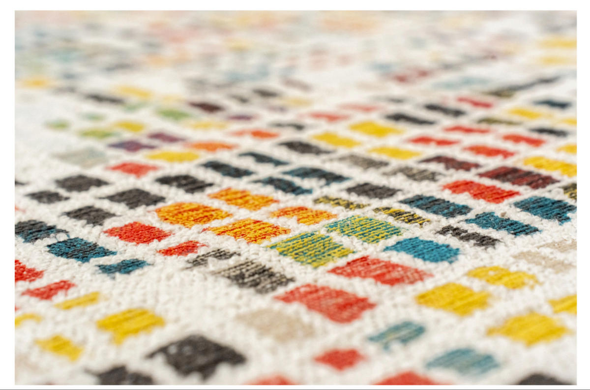 TEPPICH modern Flachgewebe BOXY Mehrfarbig 170 x 240 cm - Multicolor, Textil (170/240cm) - Novatrend