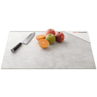 SCHNEIDEBRETT aus Glas - BETON II 60x52 cm - Grau, Glas (60/0.4cm) - ALLboards