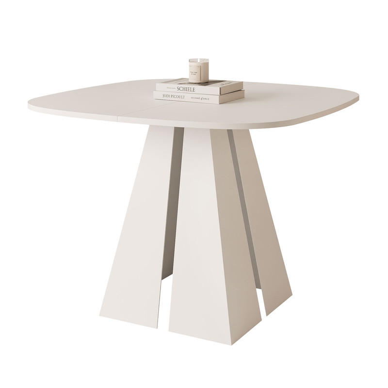 Idohome Ausziehtisch Weiß 120x76x60 cm