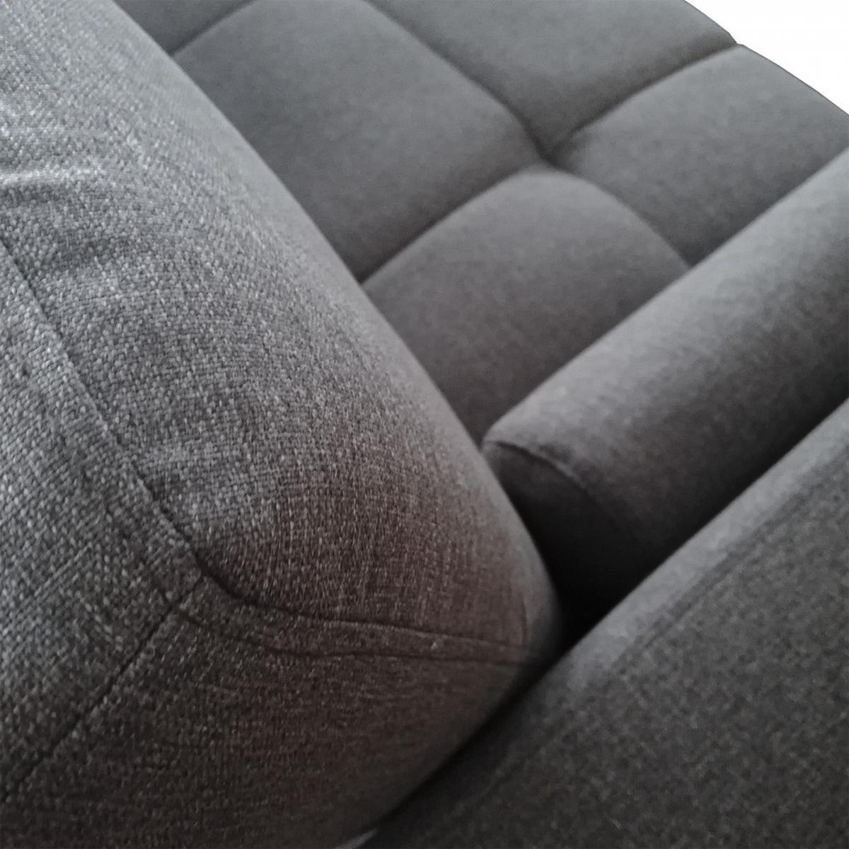 ECKSOFA, gerade ausziehbar links, ASGARD / GRAU - Grau, Holzwerkstoff (144/90/253cm) - Weber Industries