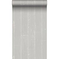 TAPETE Holz-optik 53 cm x 10.05 m - Grau, Papier (53/1000cm) - Origin Wallcoverings