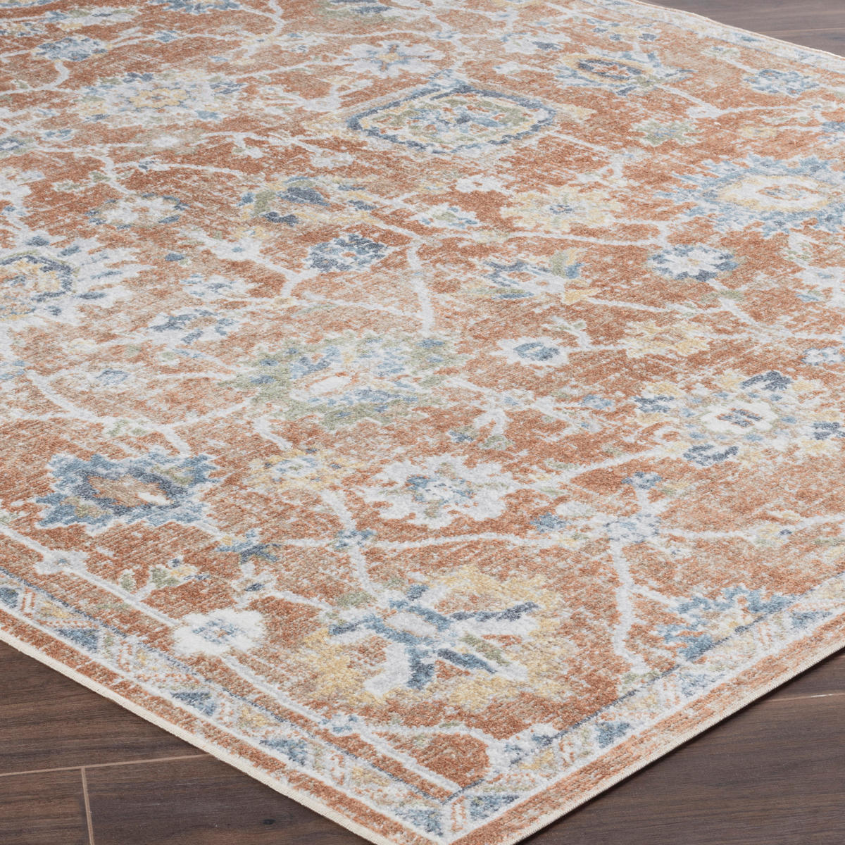 TEPPICH Maschinenwaschbar 120x170 cm Red - Rot, Naturmaterialien/Textil (120/170cm) - LIVABLISS