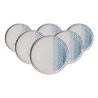 FRÜHSTÜCKSTELLER Trio Blau ø 19,5 cm 6er Set - Blau, Keramik (19.5cm) - Ritzenhoff Breker