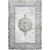 WEBTEPPICH Victoria Gold - Goldfarben/Grau, Textil (160/230cm) - Kukoon Rugs