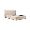 POLSTERBETT Amada In Ditra - Beige, Holzwerkstoff/Textil (140/200cm) - Fun Möbel