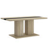 COUCHTISCH CASTELLA 110/52,7/60 cm Sonoma Eiche - Sonoma Eiche, Holzwerkstoff (60/110/52.7cm) - MASSENO