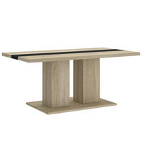 COUCHTISCH CASTELLA 110/52,7/60 cm Sonoma Eiche - Sonoma Eiche, Holzwerkstoff (60/110/52.7cm) - MASSENO