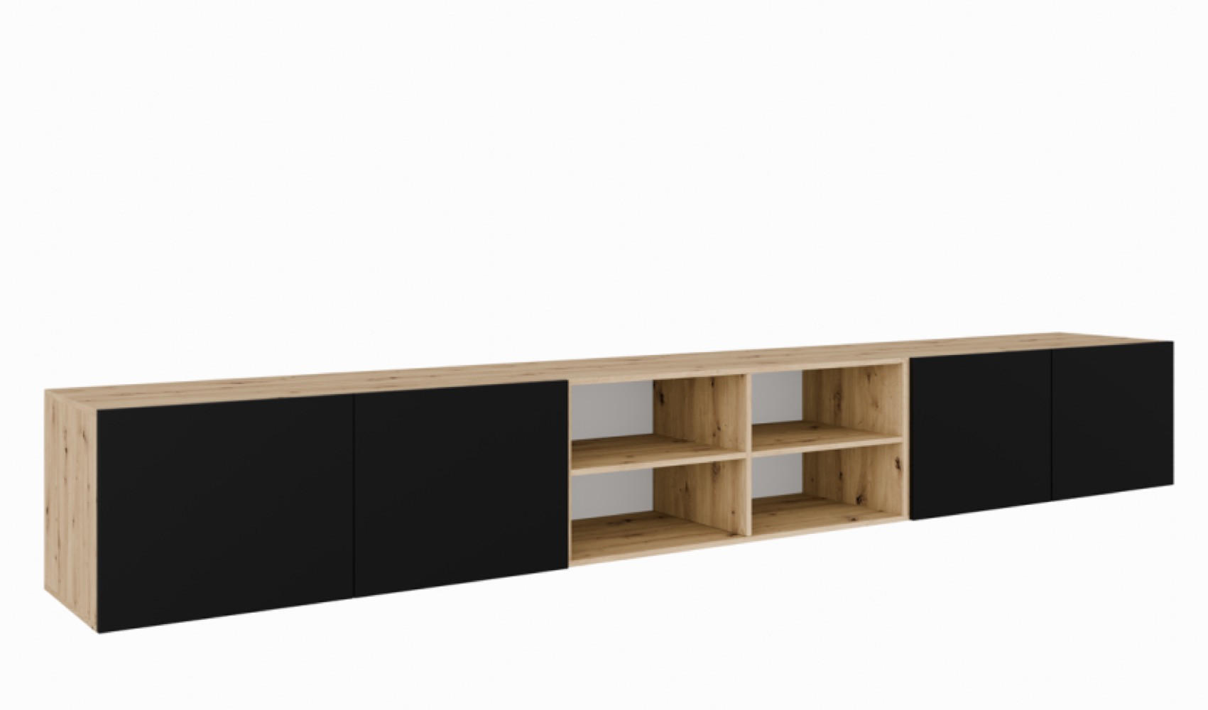 Sepro Meble Tv-Schrank Schwarz 300x41x40 cm