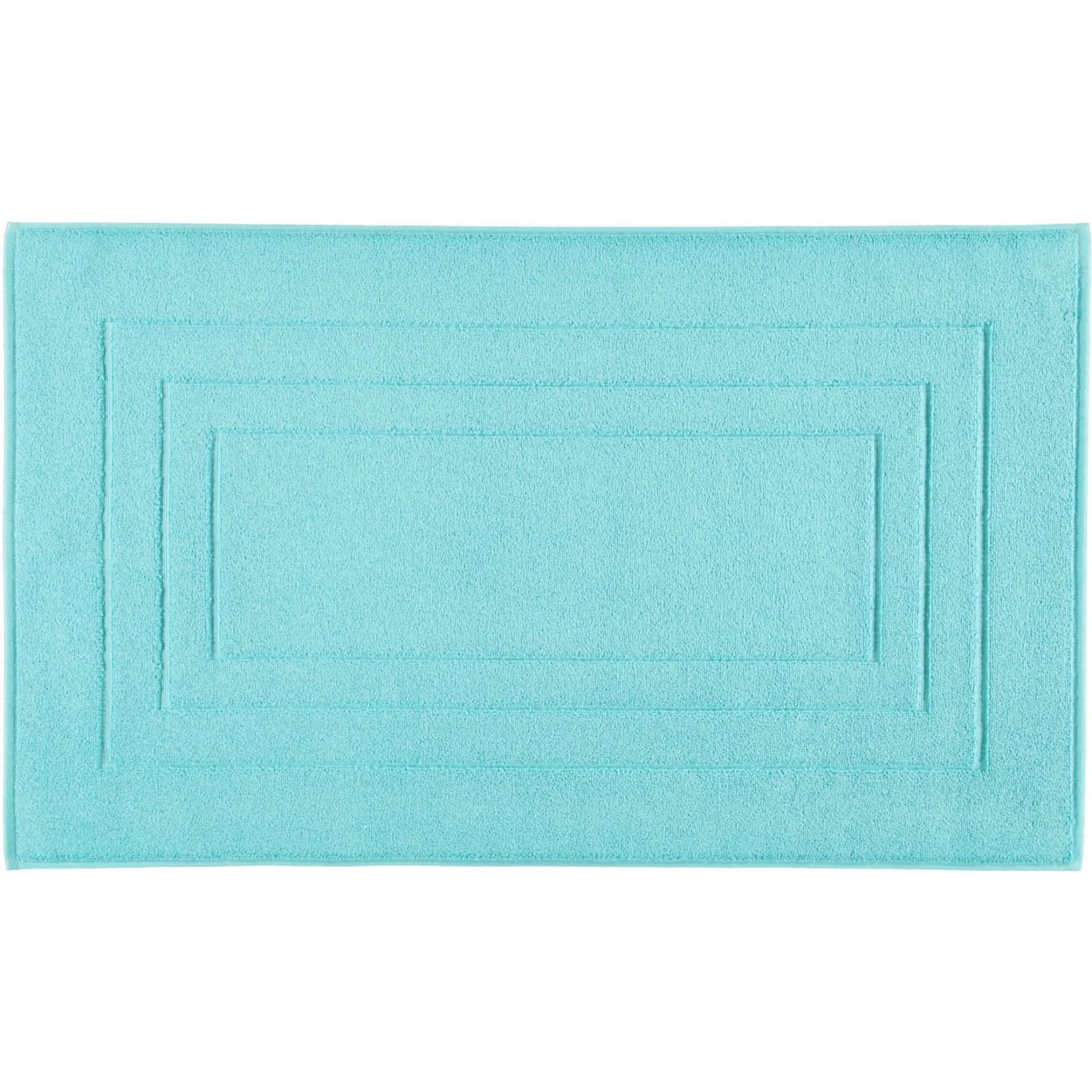 BADEMATTEN FEELING LIGHT AZURE - 5340 - Blau, Textil (60/100cm) - Vossen