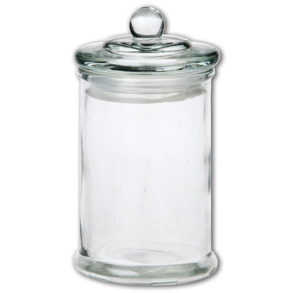 VORRATSGLAS hermetisch 330 ml Transparent - Transparent, Glas (8/16/8cm) - Orion 