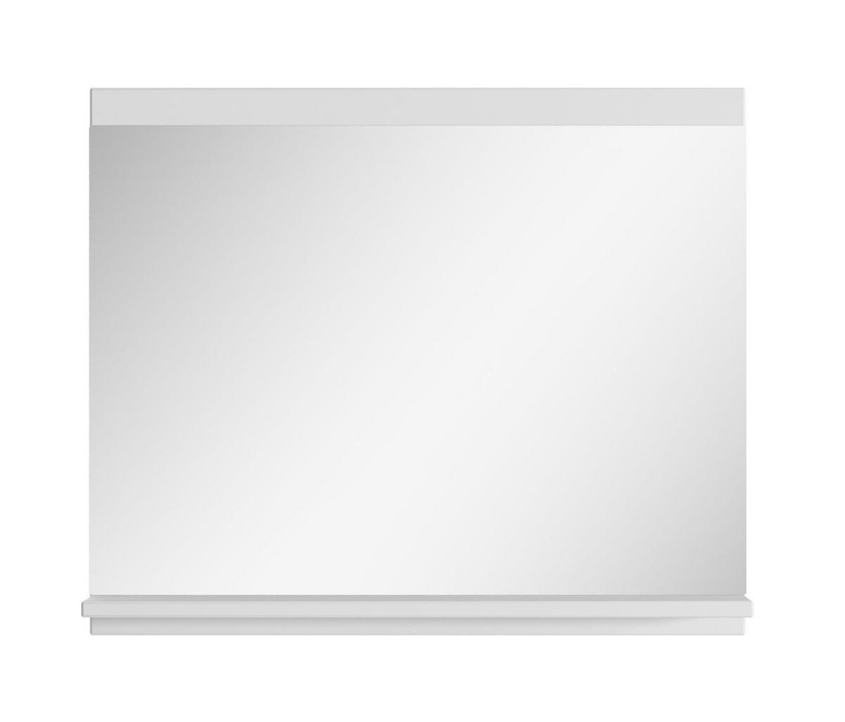 SPIEGEL Montreal Weiß - 60 x 12 x 50 cm - Weiß, Glas (60/50/12cm) - Badplaats